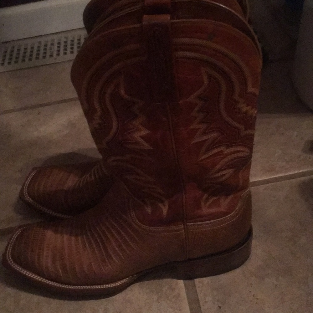 Lizard Skin Lucchese 2000 ropers - Picture 2 of 6